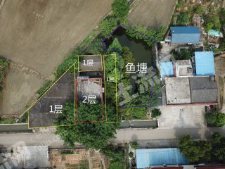 大邑安仁镇633平米水塘庭院二层小楼农房转让