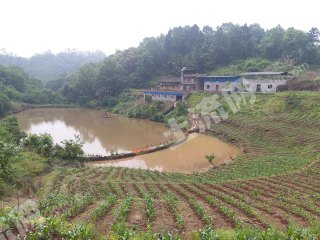 重庆巴南区120平米农家庭院带7亩鱼塘经营权出租