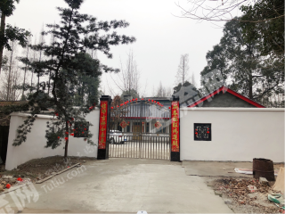 溫江城郊府通路附近400平合院帶門前菜5分地整體使用權(quán)長租