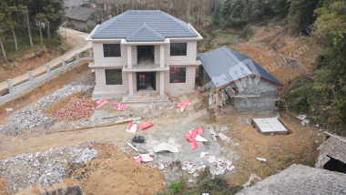 都江堰蒲阳山谷内800平米独栋农村小别墅使用权整体对外出租